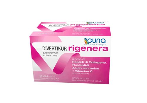 Divertikur Rigenera 15 stick integratore per la salute intestinale 15 stick