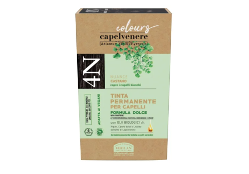 Capelvenere tinta permanente per capelli 4n colore castano