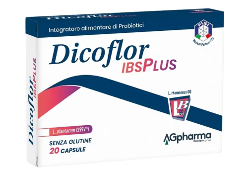 Dicoflor Ibsplus integratore di fermenti latttici 20 capsule