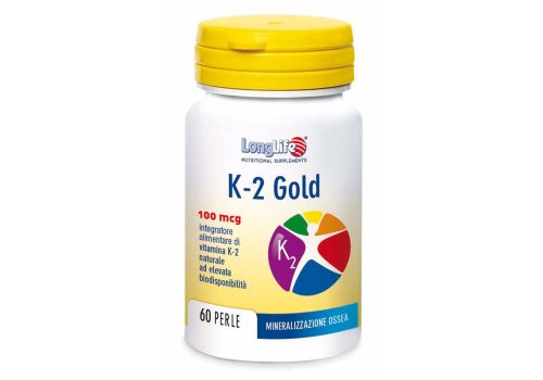K-2 Gold integrtore per il benessere delle ossa 60 perle