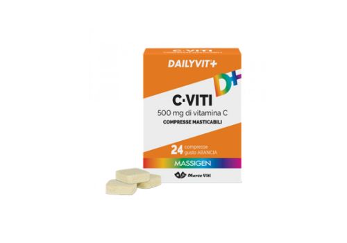 Daylivit+ C-Viti 500mg di vitamina C 24 compresse masticabili
