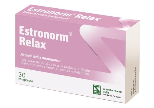Estronorm Relax integratore per il benessere femminile 30 compresse
