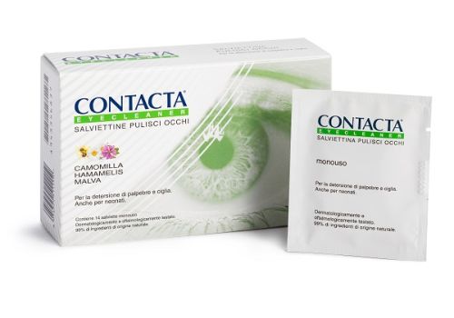 Contacta Eyecliner salviette per la pulizia degli occhiali 14 pezzi