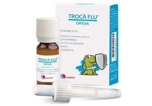 Trocà Flu Difesa integratore per il sistema immunitario gocce orali 20ml