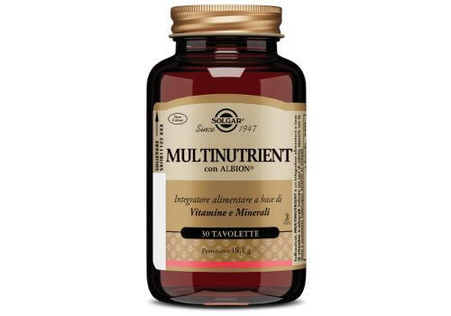 Multinutrient con albion integratore vitamine e minerali 30 tavolette