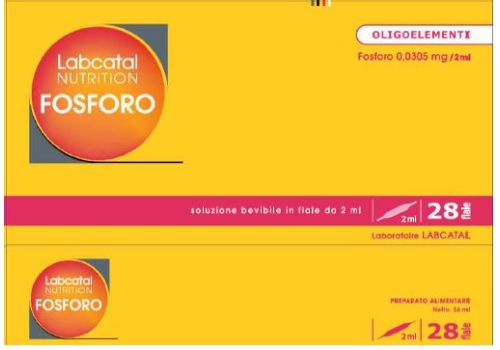 Labcatal Nutrition Fosforo 28 fiale bevibili 2ml