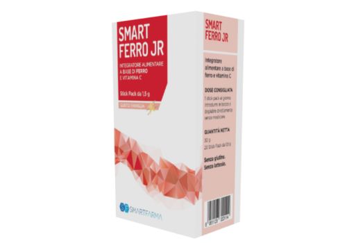 Smart Ferro Junior con vitamina C 20 stick pack