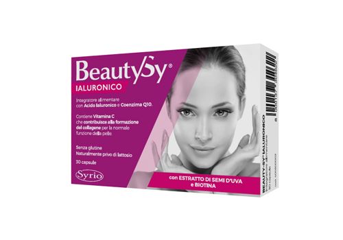 Beauty Sy ialuronico integratore per il benessere della pelle 30 capsule