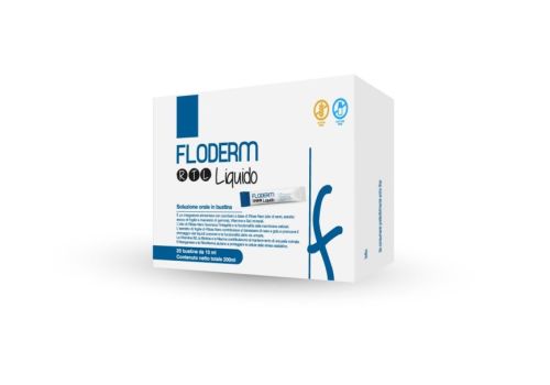 Floderm RTL Liquido integratore per il benessere della palle soluzione orale 20 bustine da 10ml
