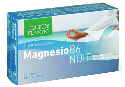 Magnesio B6 Nuit integratore per il rilassamento e il sistema nervoso 60 capsule