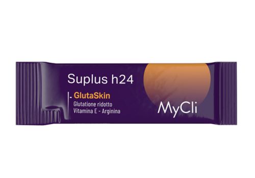 Mycli suplus h24 glutaskin integratore per il benessere della pelle 28 bustine