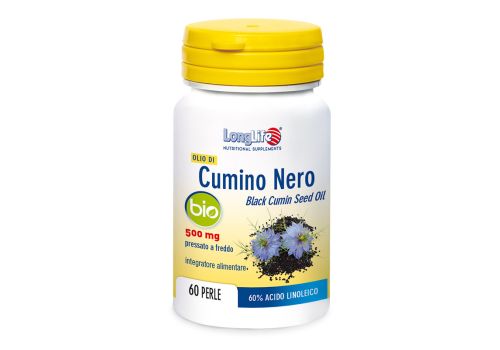 Longlife Cumino Nero controllo della glicemia e benessere di cuore e circolazione 60 perle
