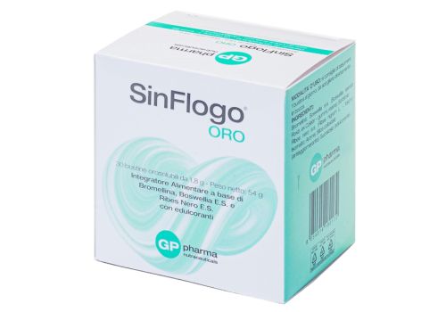 Sinflogo Oro integratore antinfiammatorio e antiedemigeno 30 bustine orosolubili