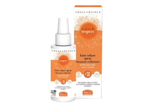 Helan voglia di sole four respect spf 30 latte solare per viso e corpo spray 100ml