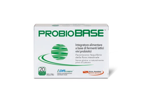 Probiobase integratore a base di fermenti lattici 20 capsule