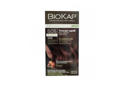 BioKap Nutricolor delicato rapid 5.05 tinta per capelli castano nocciola 135ml