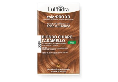 Euphidra Colorpro XD tinta per capelli n.835 biondo chiaro caramello