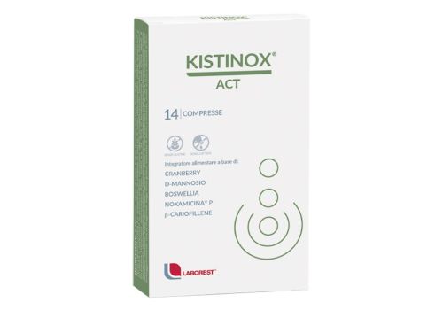 Kistinox Act  integratore per il benessere delle vie urinarie 14 compresse