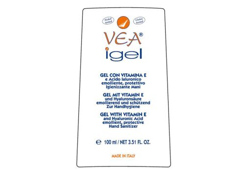 Vea Igel emolliente e protettivo gel igienizzante mani 100ml