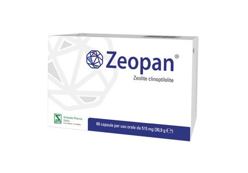 Zeopan dispositivo medico ad azione disintossicante 60 capsule