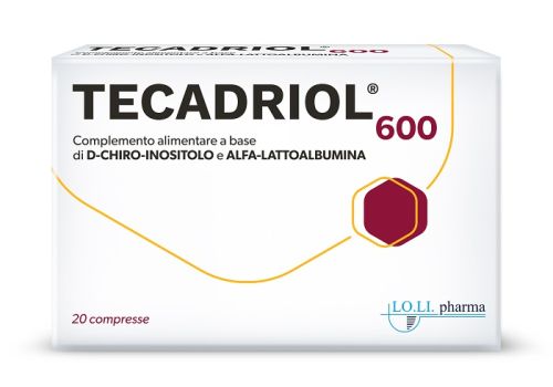 Tecadriol 600 integratore per l'apparato uro genitale 20 compresse
