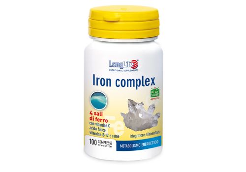 Iron Complex integratore di ferro con vitamine 100 compresse