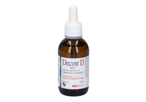 Decon D gocce integratore di vitamina D3 e vitamina E 50ml