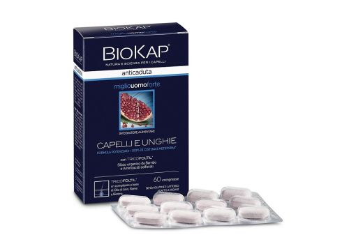 BIOKAP MIGLIO UOMO FORTE ANTICADUTA 60CPR