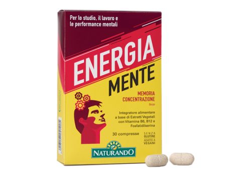 Energia Mente integratore per la funzione cerebrale 30 compresse