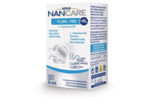 Nancare Flora Pro integratore a base di fermenti lattici gocce orali 5ml