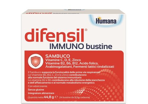Difensil Immuno integratore per il sistema immunitario 14 bustine