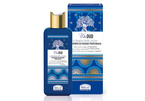W Oud schiuma da bagno profumata rilassante rivitalizzante per corpo e capelli 200ml