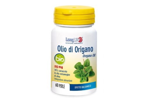 Longlife olio origano bio 60 perle