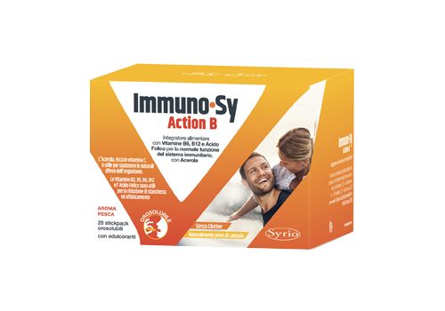 Immuno-Sy Action B integratore per le difese dell'organismo 20 stick pack