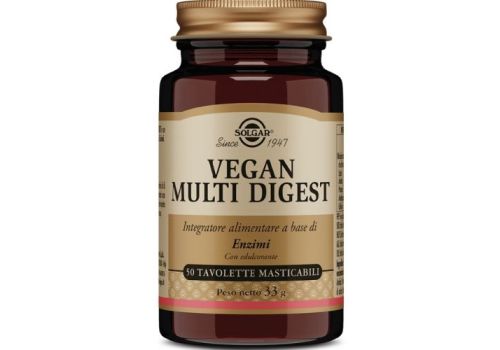 Vegan Multi Digest integratore per il benessere gastro-intestinale 50 tavolette
