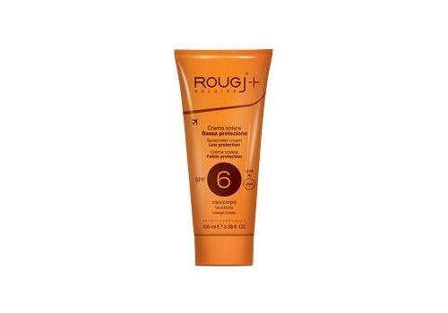 Rougj spf 6 crema solare bassa protezione resistente all'acqua 100ml | offerta speciale