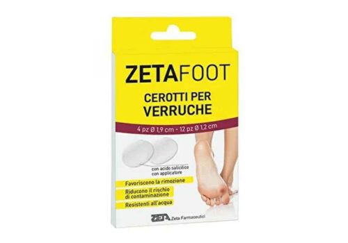 Zeta Foot cerotti assortiti per verruche 16 pezzi