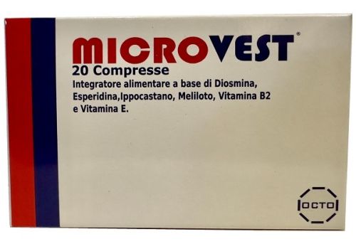 Microvest integratore per la microcircolazione 20 compresse