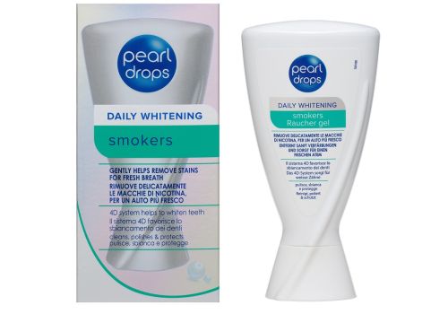 Pearl Drop Smokers dentifricio sbiancante per le macchie di nicotina 50ml