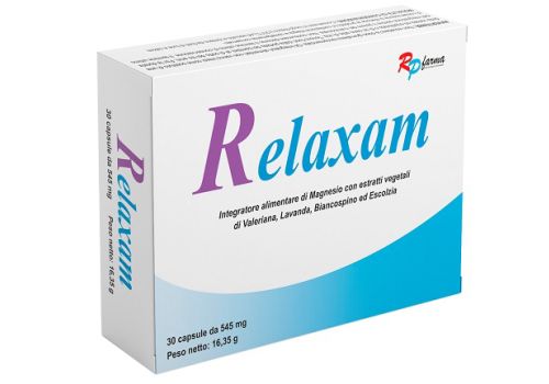 Relaxam integratore per il rilassamento e il tono dell'umore 30 capsule