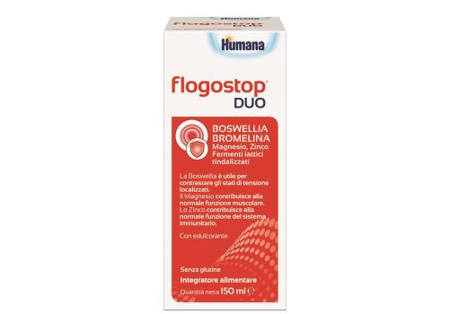 Flogostop Duo integratore per la funzione muscolare e gli stati di tensione localizzati soluzione orale 150ml