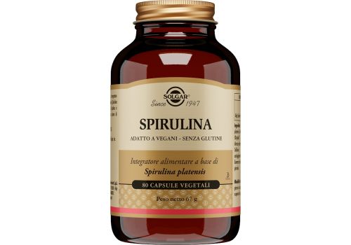 SPIRULINA 80CPS VEG