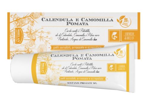 Helan Calendula e Camomilla pomata lenitiva per pelli sensibili arrossate e screpolate 75ml