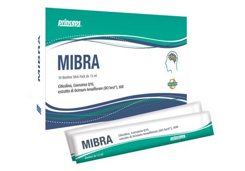 Mibra integratore per il benessere del sistema nervoso 10 stick pack 10ml
