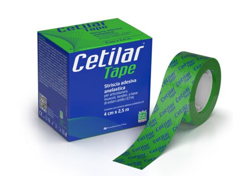 CETILAR TAPE STRISCIA ADESIVA ANELASTICA 4CMX2.5M