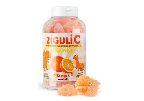 Zigulì C integratore di vitamina C gusto arancia 60 caramelle gommose