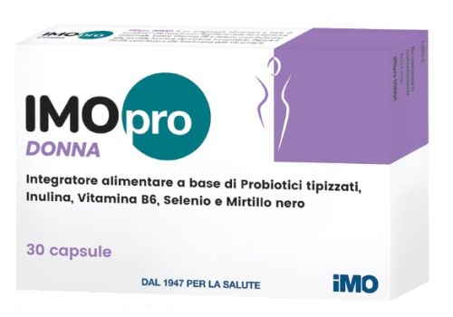 Imopro Donna integratore di probiotici per il benessere delle vie urinarie 30 capsule