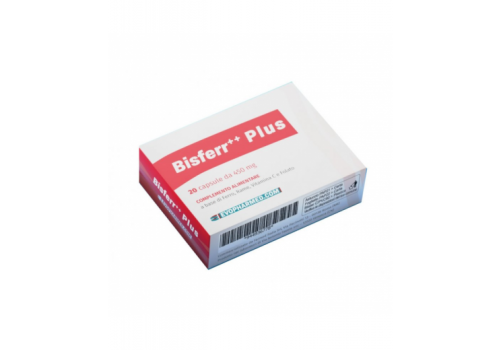 Bisferr Plus integratore di ferro 20 capsule