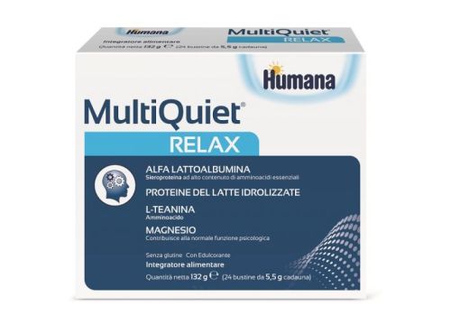 Multiquiet Relax integratore per il rilassamento 24 bustine