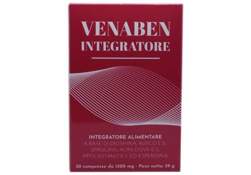 Venaben integratore per la funzionalità del microcircolo 30 compresse